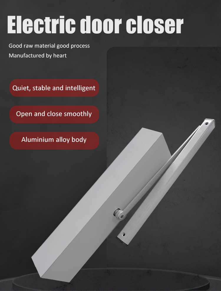 Automatic Swing Door Opener With Wireless Push Button 110V-240V And 150KG Holding Force (1)