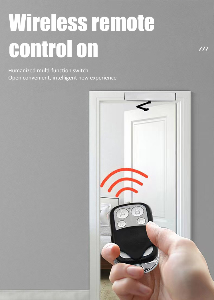 Automatic Swing Door Opener With Wireless Push Button 110V-240V And 150KG Holding Force (5)