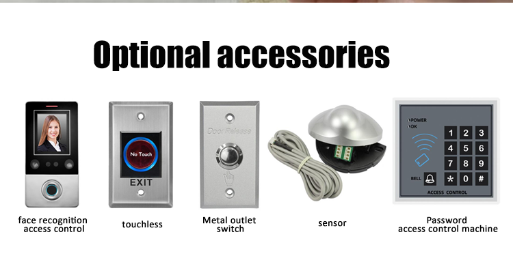 Automatic Swing Door Opener With Wireless Push Button 110V-240V And 150KG Holding Force (6)